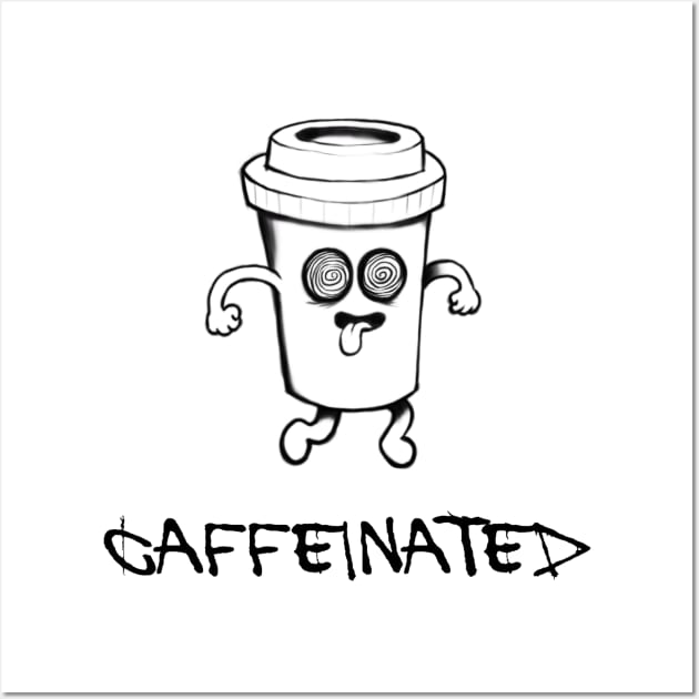 Caffeinated Wall Art by DizzyPop